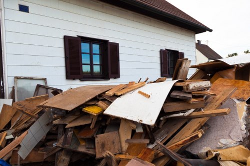 Bright, cleared loft space ready for repurposing